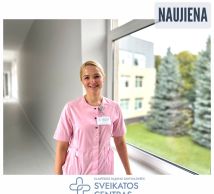 Prie šeimos gydytojo komandos prisijungė akušerė Ernesta Bendikienė
