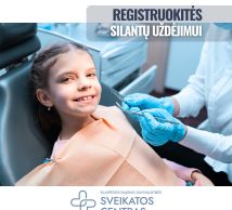 Dantų silantavimas vaikams – veiksminga ėduonies profilaktika