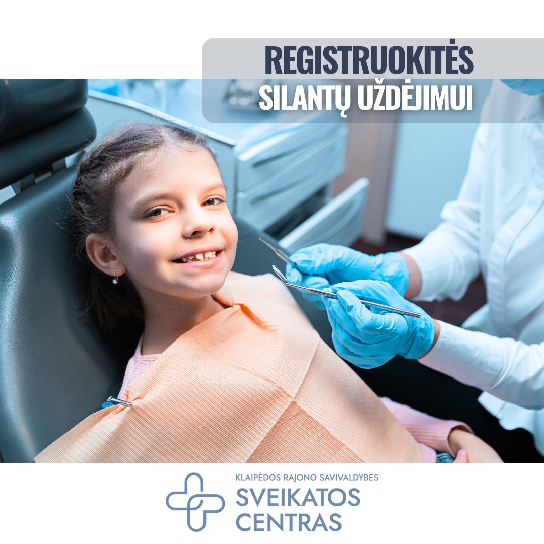 Dantų silantavimas vaikams – veiksminga ėduonies profilaktika